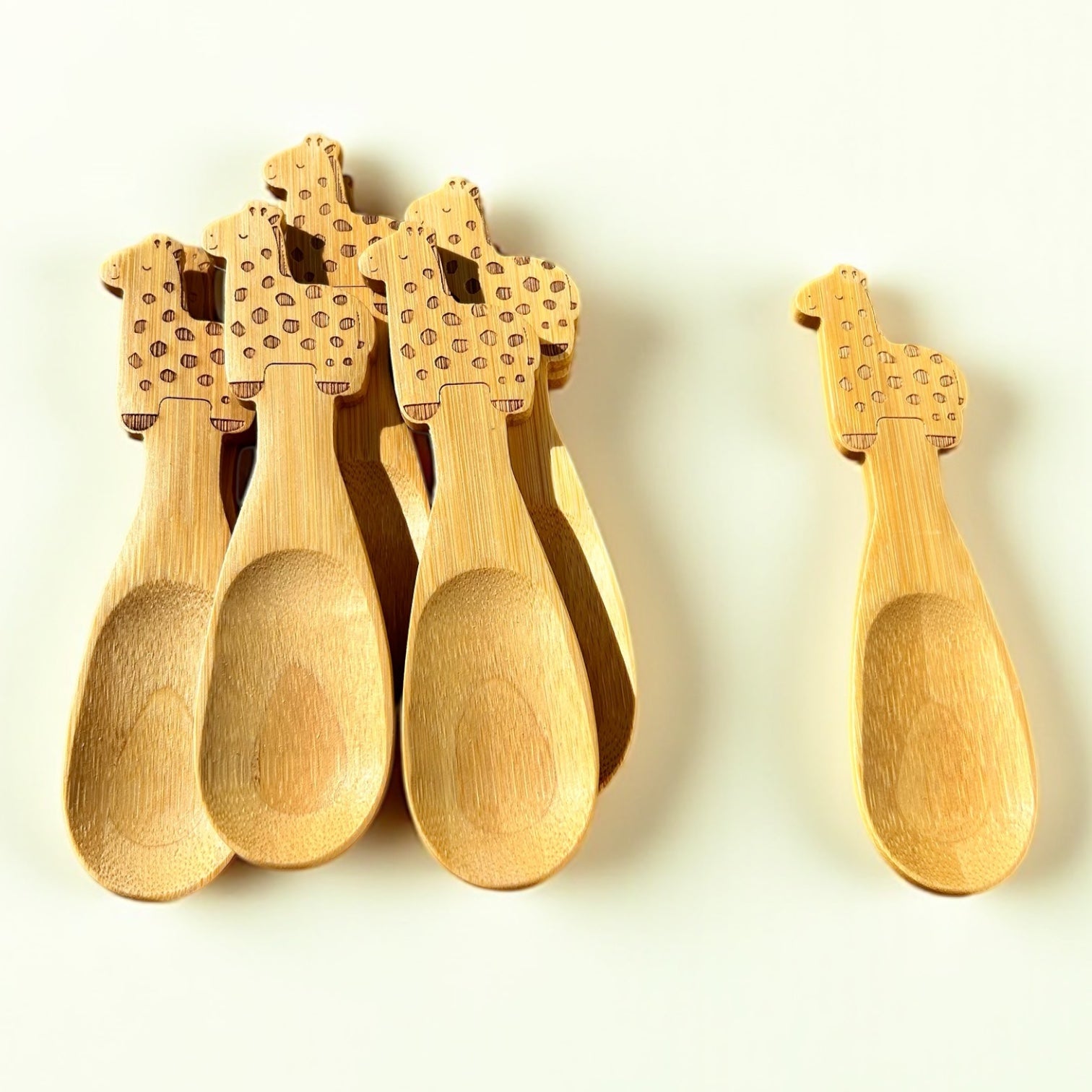 Bamboo Animal Kids Spoons - Chickadees Wooden Toys