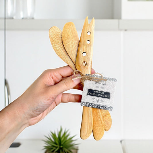 Bamboo Cheese Knife Set