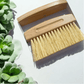 Bamboo Dust Pan With Brush