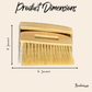Bamboo Dust Pan With Brush - Chickadees Wooden Toys
