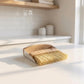 Bamboo Dust Pan With Brush