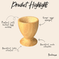 Bamboo Egg Cup