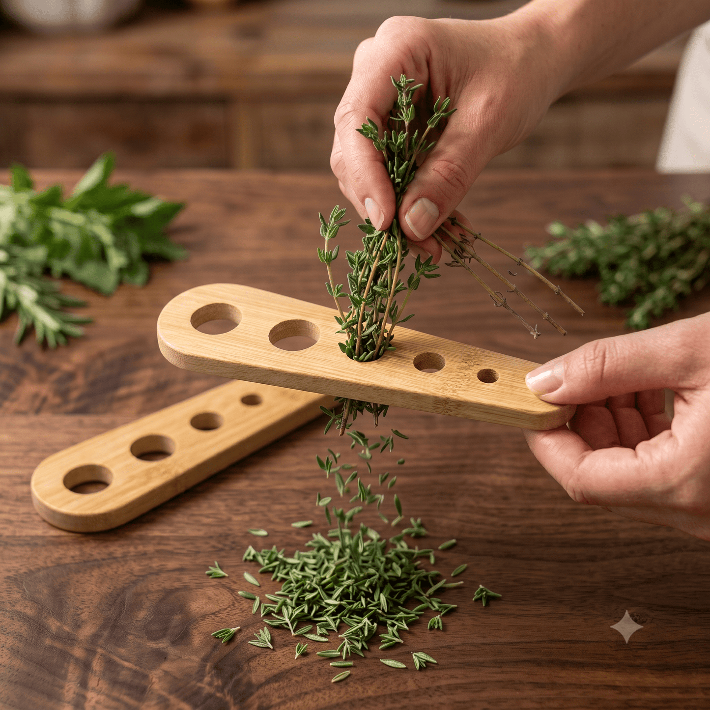 Bamboo Herb Stripper
