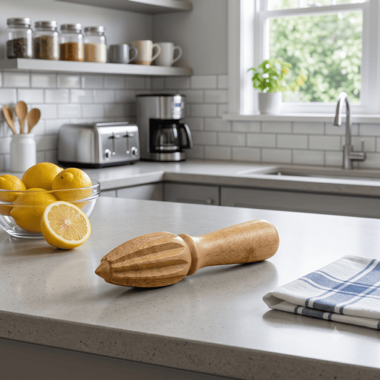 Bamboo Lemon Juicer