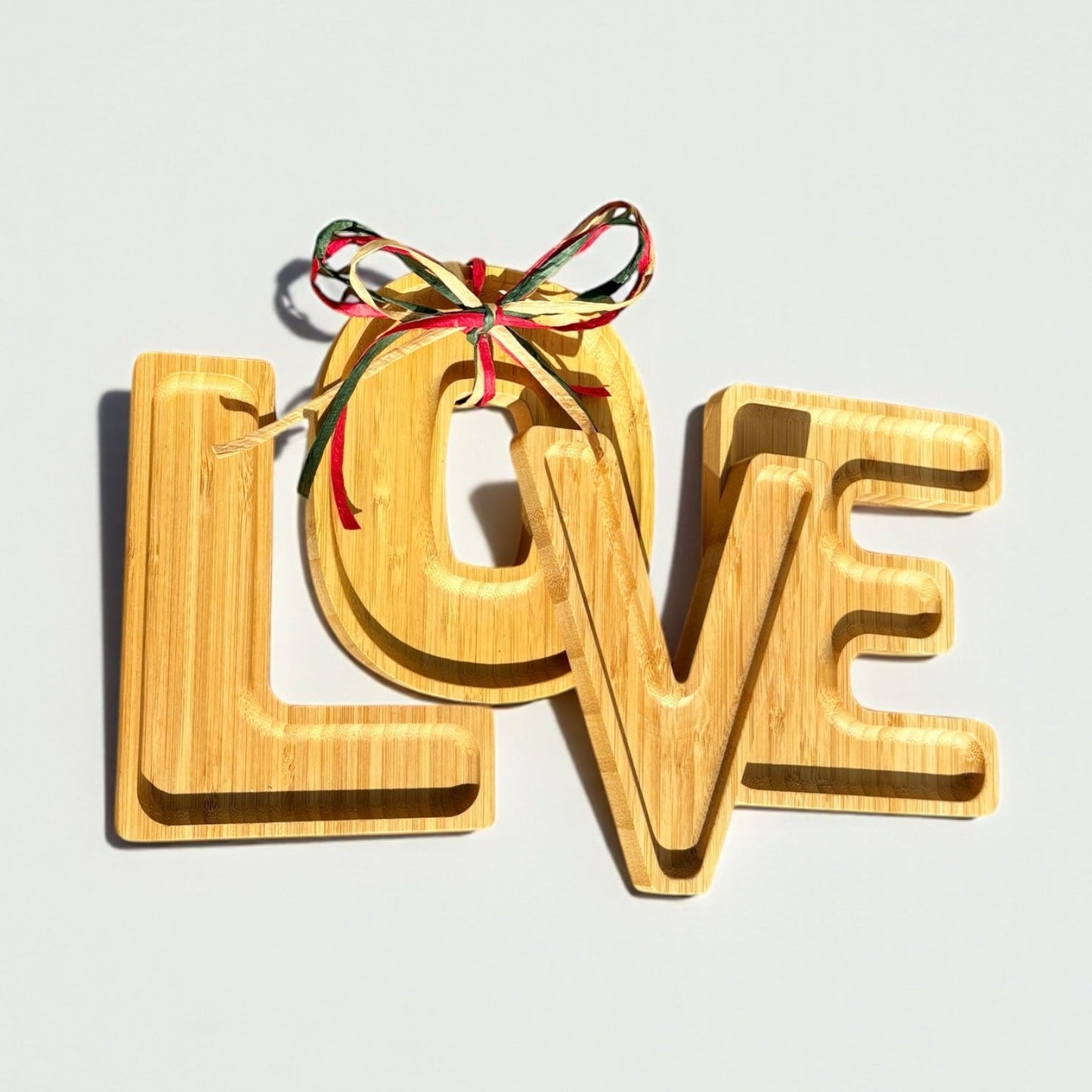 Bamboo L.O.V.E. Charcuterie Trays