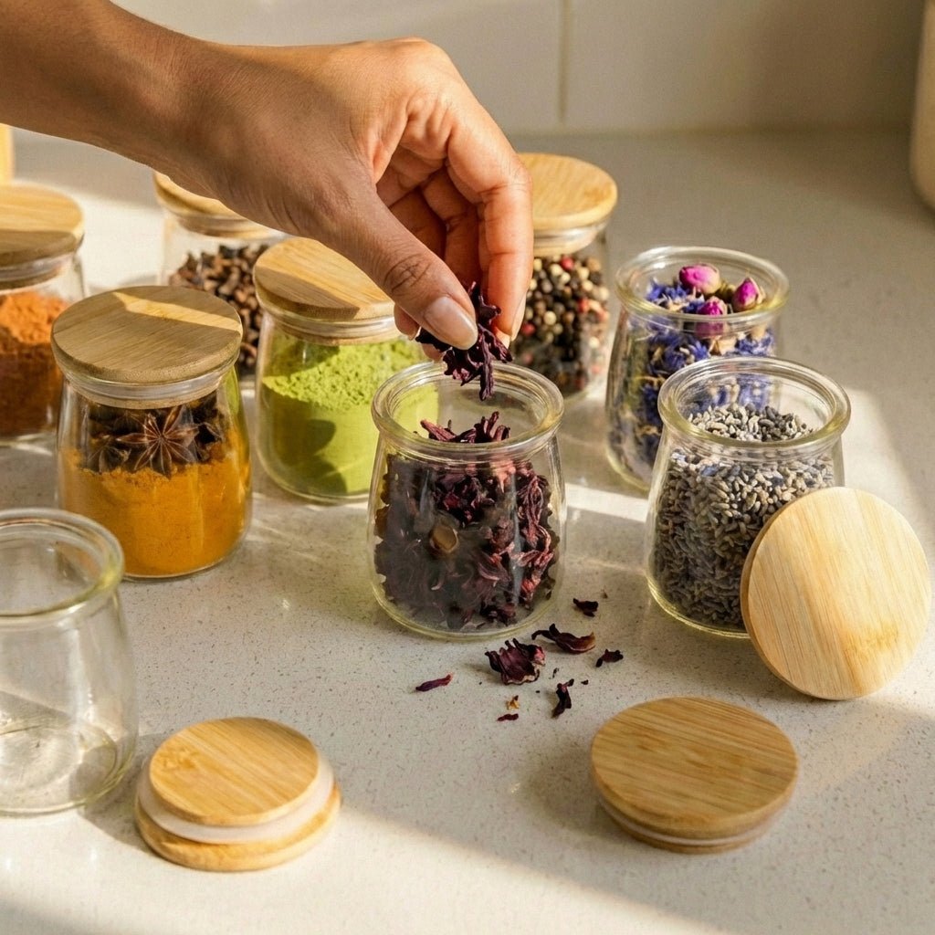 Bamboo Mason Jar Lids