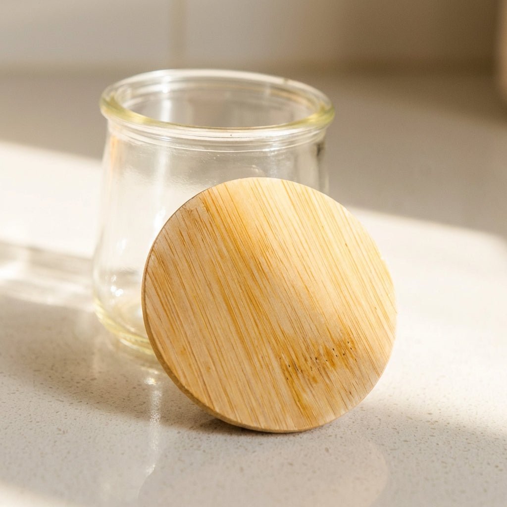 Bamboo Mason Jar Lids
