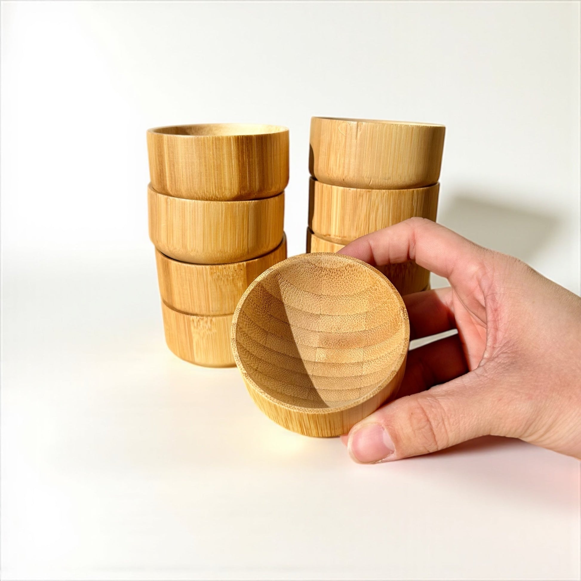 Bamboo Serving Bowl - Chickadees Wooden Toys