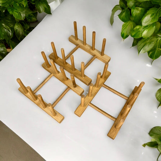 Bamboo Pegged Drying Rack | 4 Peg