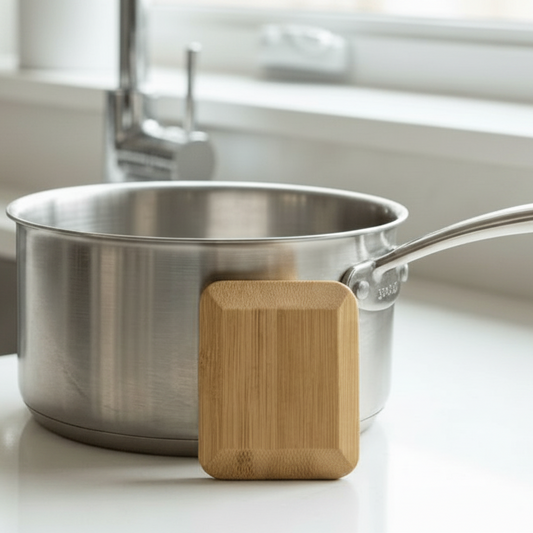 Bamboo Pot & Pan Scraper