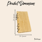 Bamboo Ringed Notebook - Chickadees Wooden Toys