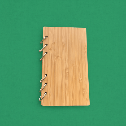 Bamboo Ringed Notebook