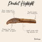 Bamboo Root Scoop | Ideal For Tea & Laundry Detergent