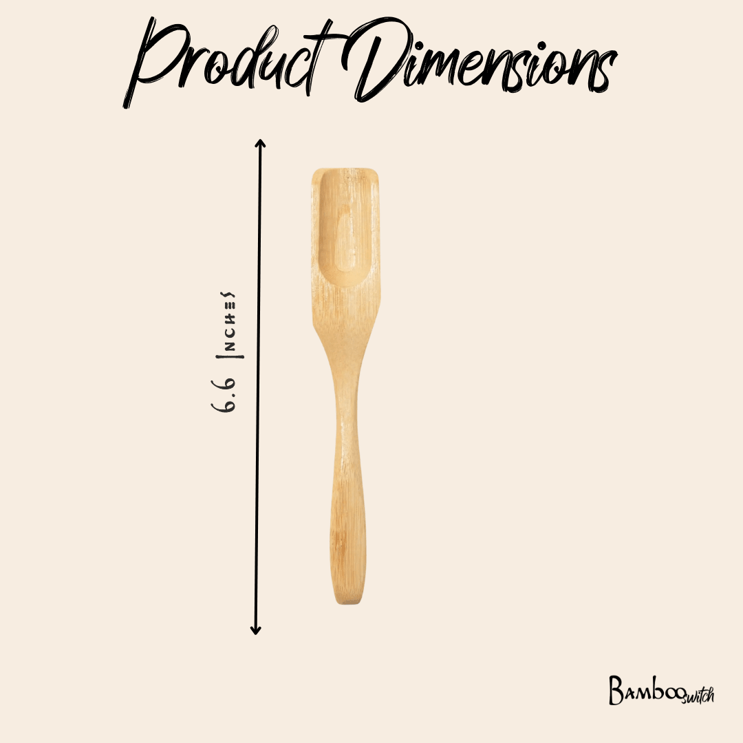 Bamboo Scoop | Long