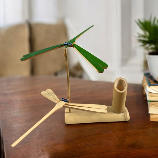 Bamboo Self Balancing Dragonflies - Chickadees Wooden Toys