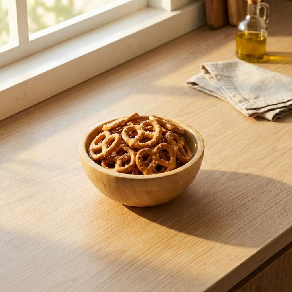 Bamboo Serving Bowl - Chickadees Wooden Toys