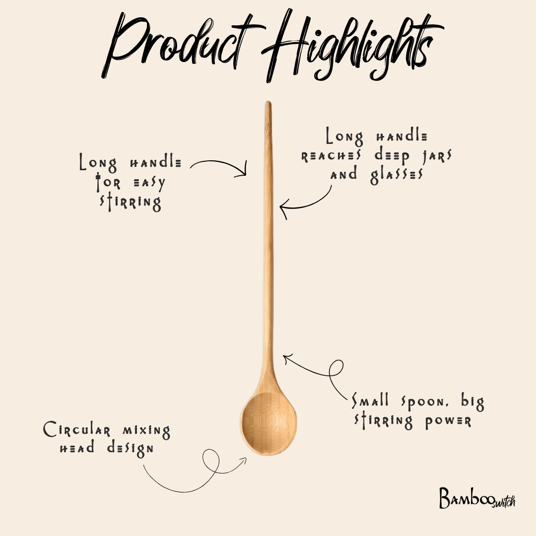 Bamboo Stir Spoon | Large