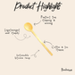 Bamboo Stir Spoon | Mini