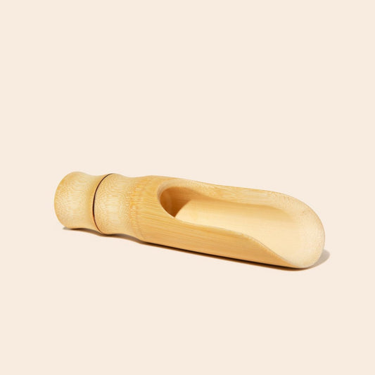 Natural Bamboo Wide Scoop - Chickadees Wooden Toys
