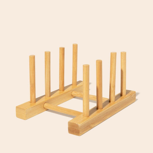 Bamboo Book and Board Holder - Chickadees Wooden Toys