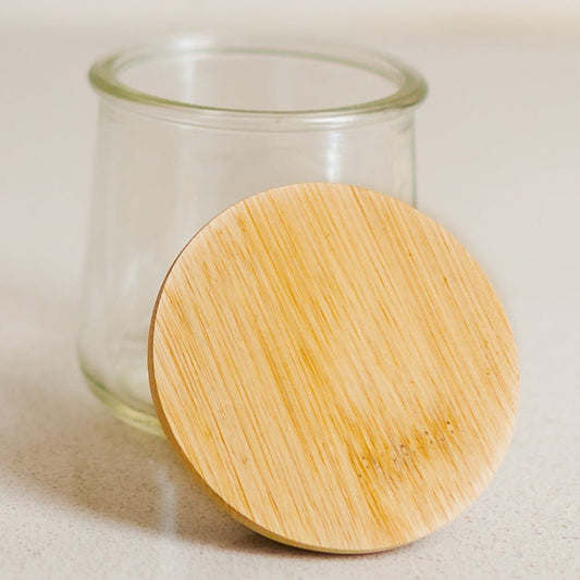 Bamboo Mason Jar Lids - Chickadees Wooden Toys