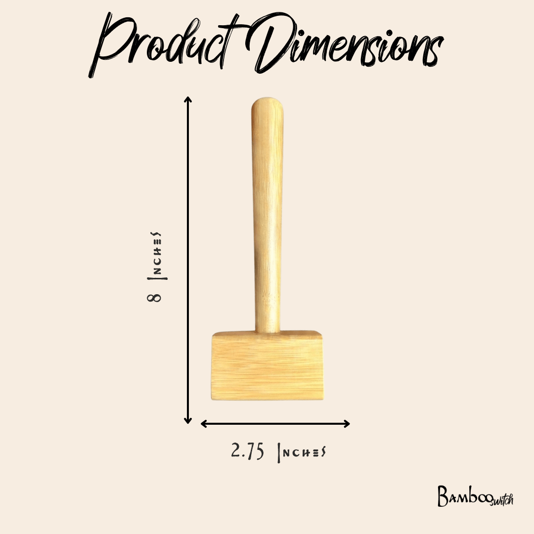Bamboo Toy Hammer - Chickadees Wooden Toys