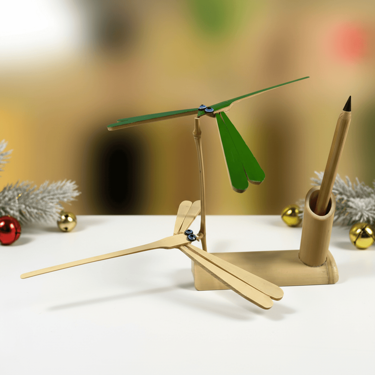 Bamboo Toy | Self Balancing Dragonfly