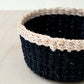 Black Small Round Tray - Mini Trinket Basket | LIKHÂ