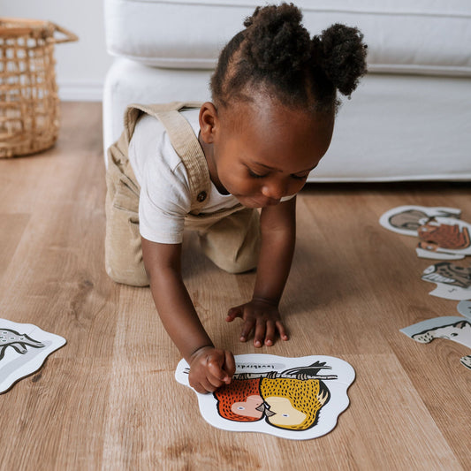 Beginner Puzzles - Pets - Chickadees Wooden Toys