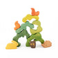 Wooden Hidden Animals Sculptural Blocks Puzzle