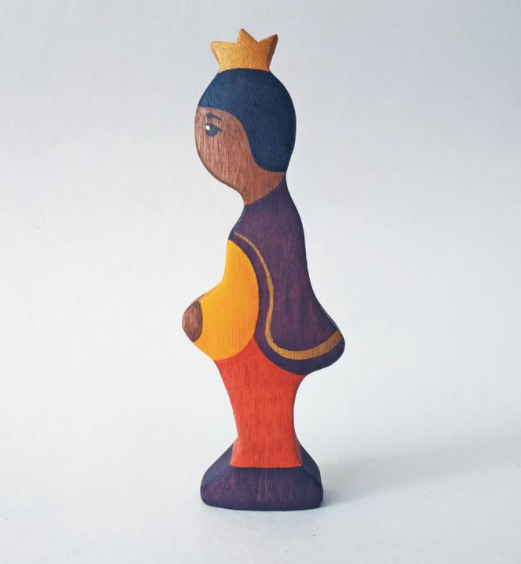 Waldorf Wooden Prince and Princess Figures