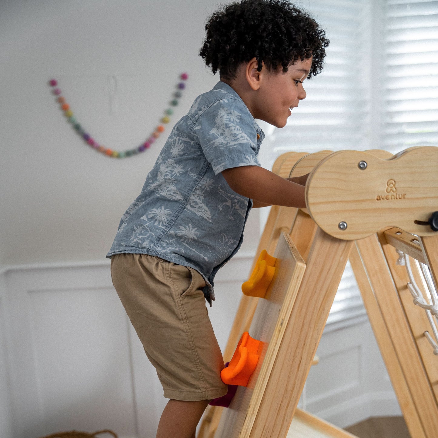 Chestnut - 8-in-1 Jungle Gym for Toddlers