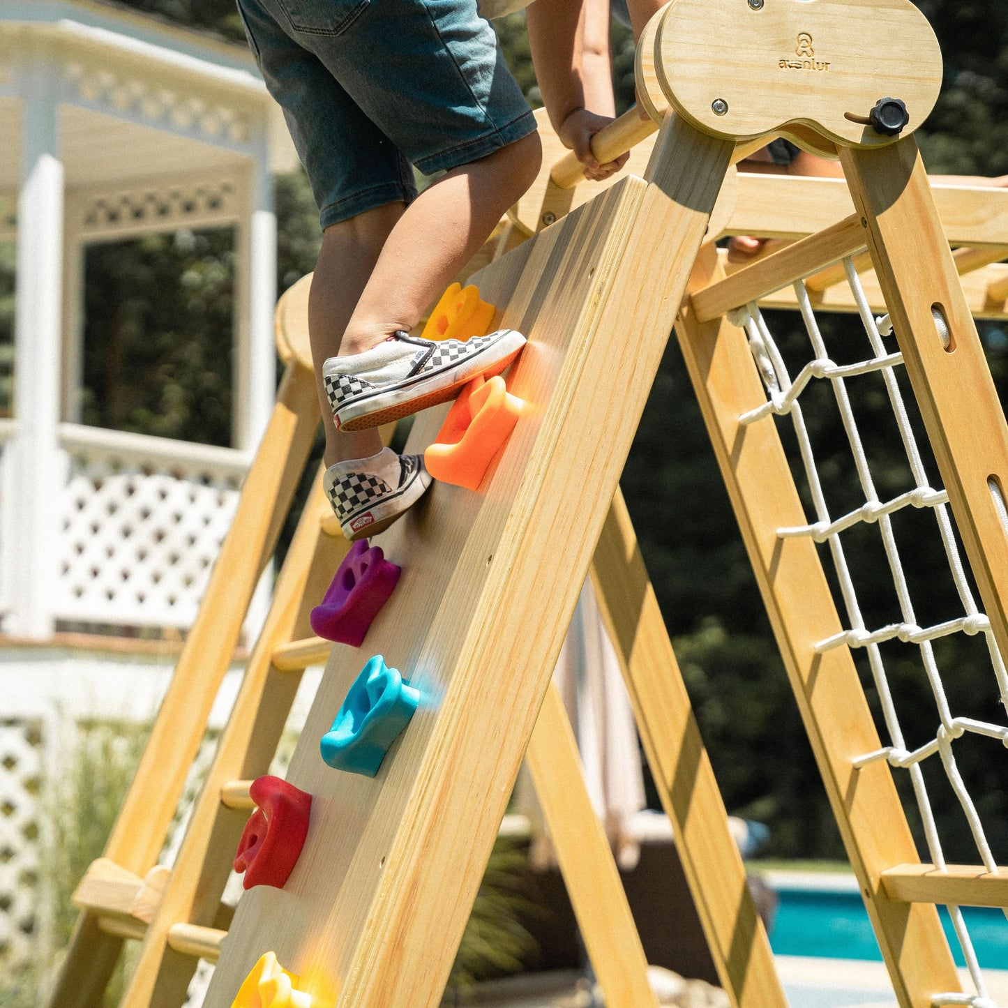 Chestnut - 8-in-1 Jungle Gym for Toddlers