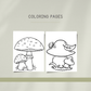 Mushrooms Preschool Activity Pages