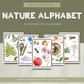 Nature Alphabet Flashcards - DIGITAL DOWNLOAD