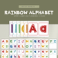 Rainbow Alphabet Flashcards - DIGITAL DOWNLOAD