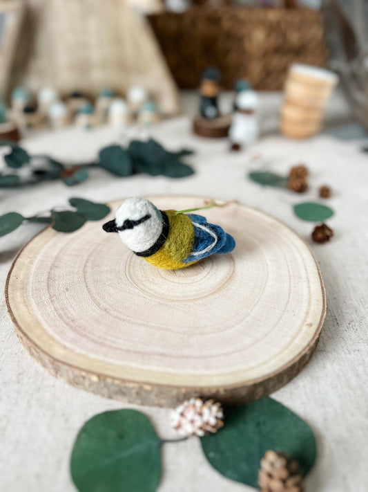 Bella Blue Tit Felt Friend