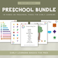 Chickadees Preschool Activity Pack - 118 Page INSTANT DOWNLOAD