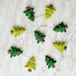 Felt Tree Garland with Jute Thread - Chickadees Wooden Toys