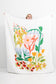 Cottage Garden Throw Blanket - Chickadees Wooden Toys