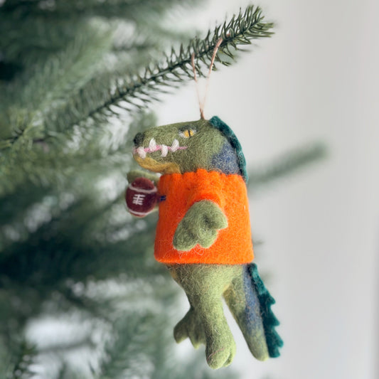 College Football Collection - Florida Gator Ornament - Chickadees Wooden Toys