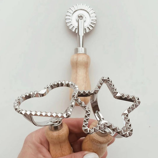 Eco-Dough Cutters – Assorted Styles - Plastic Free – Kid Safe - Chickadees Wooden Toys
