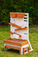 Avenlur Large Wooden Water Table – Multi-Level Sensory Play with Water Wheels & Tabletop