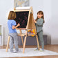 Foldable Kids Easel – 3 Adjustable Heights, Art Station for Drawing & Painting