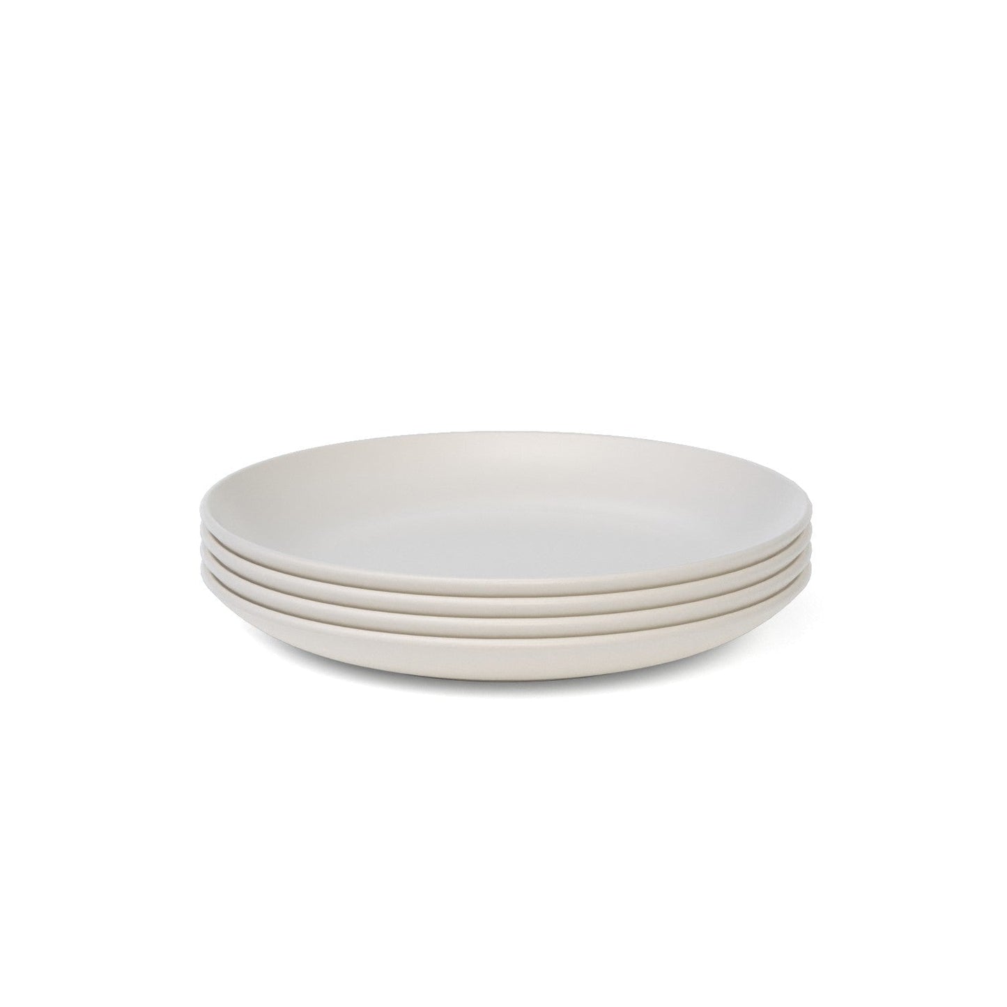 8 " Round Side Plate Set of 4 - Off White