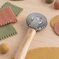 Wooden Handle Play Dough Krimper
