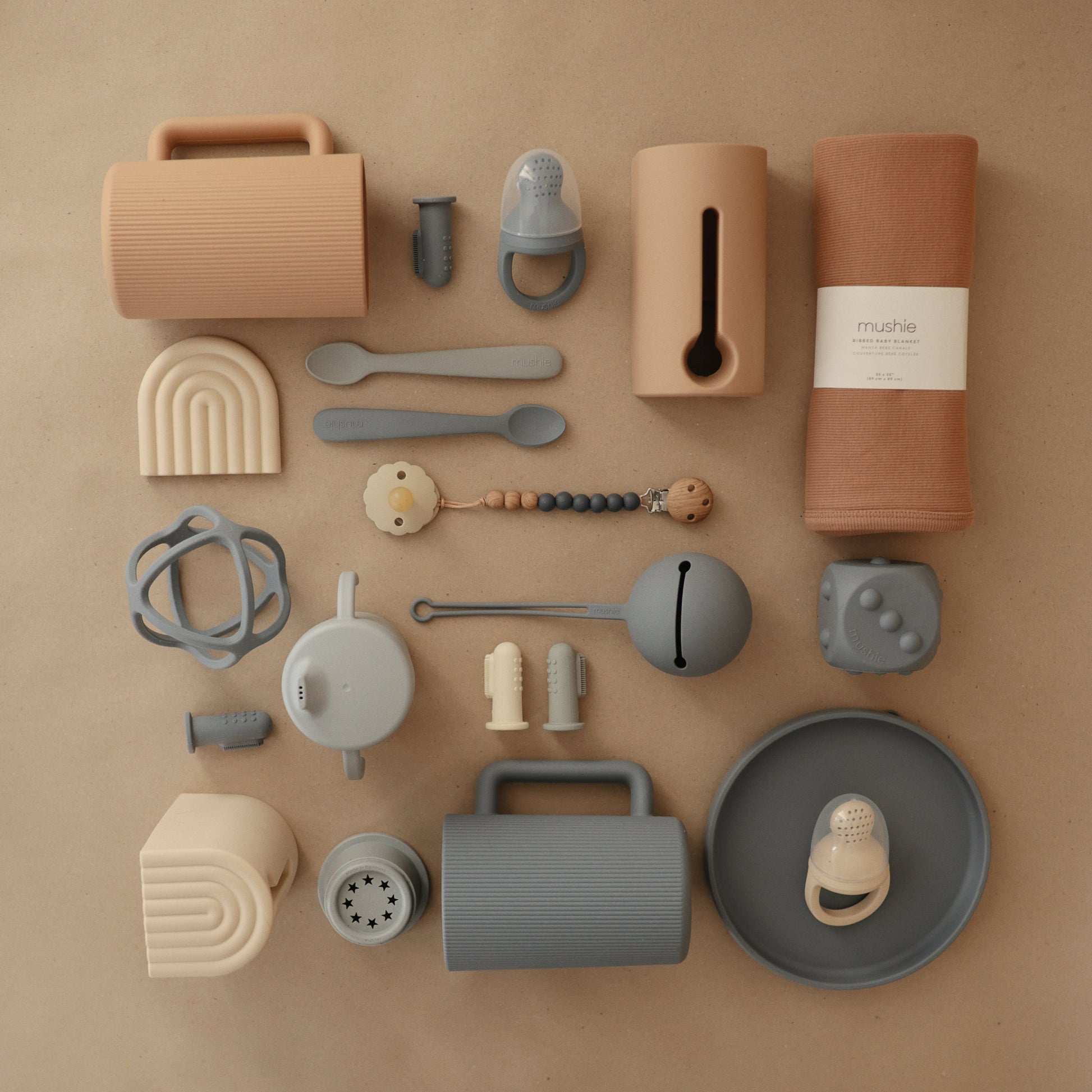 Silicone Baby Rattle Toy - Chickadees Wooden Toys