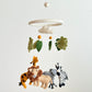 Felt Baby Mobile - Safari Jungle