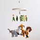 Felt Baby Mobile - Safari Jungle - Chickadees Wooden Toys