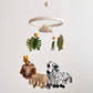 Felt Baby Mobile - Safari Jungle - Chickadees Wooden Toys